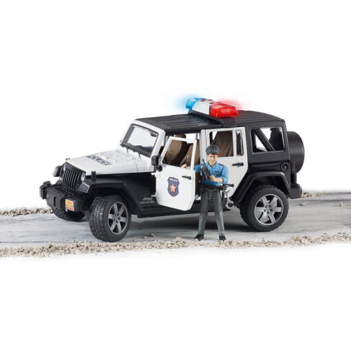 Bruder jeep police vehicle